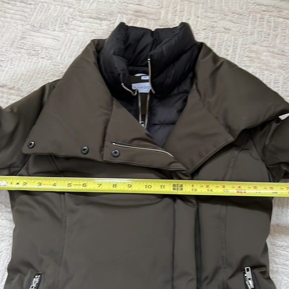 Sandova Gytha Asymmetrical Down Jacket with Inner Bib, Size Small, New condition - Picture 16 of 16